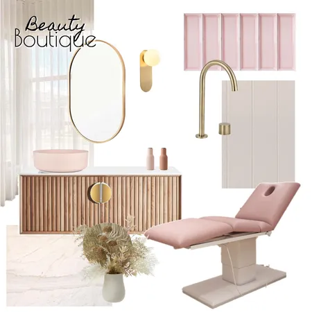 Beauty Salon Interior Design Mood Board by lizziedunn on Style Sourcebook