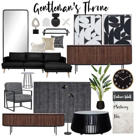 Gentleman's Throne Interior Design Mood Board by williammacdonald on Style Sourcebook