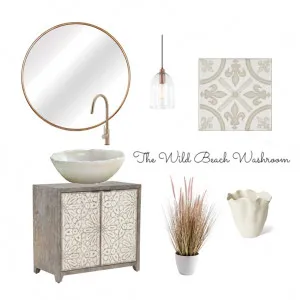 The Wild Beach Bathroom Interior Design Mood Board by creative grace interiors on Style Sourcebook