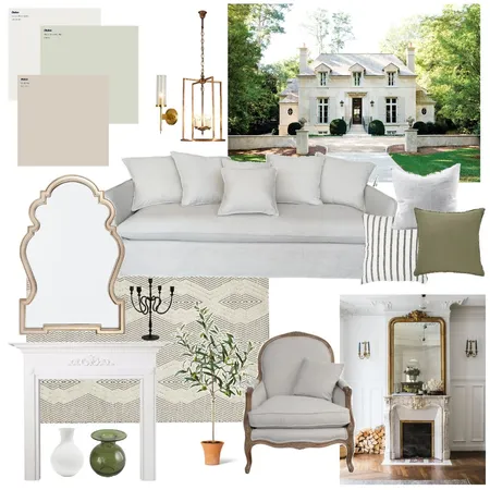 French Provincial Interior Design Mood Board by BecMor on Style Sourcebook