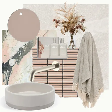 Pastel Pink Interior Design Mood Board by taylawmorgan on Style Sourcebook