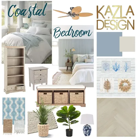 Coastal Bedroom 2 Interior Design Mood Board by JMPM_971 on Style Sourcebook