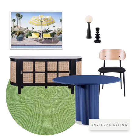 Bold and Bright Interior Design Mood Board by E N V I S U A L      D E S I G N on Style Sourcebook