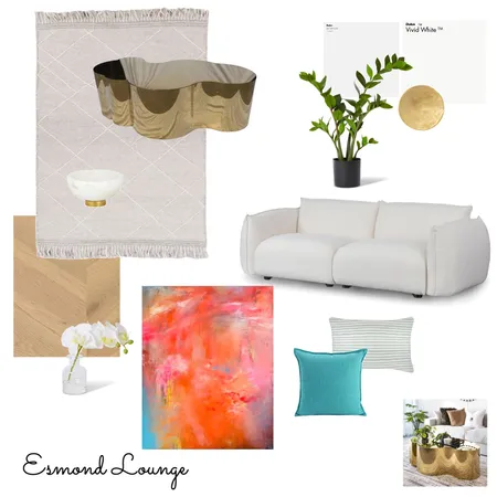 Esmond Lounge Interior Design Mood Board by Amélia Davis Art & Design on Style Sourcebook