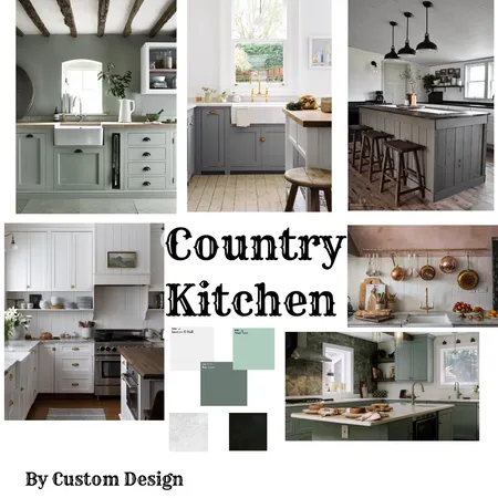 Country Style Kitchen Interior Design Mood Board by Valentina Pazzaglia on Style Sourcebook