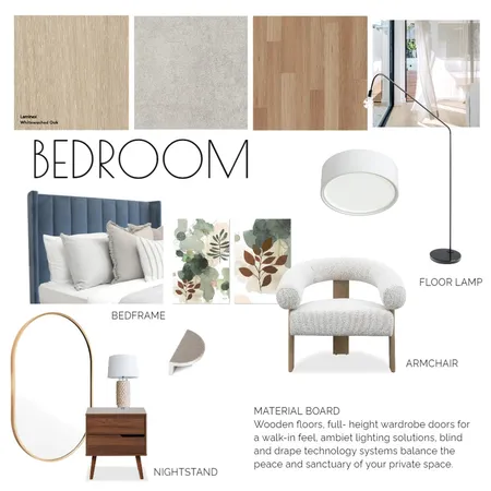 BEDROOM MOOD BOARD Interior Design Mood Board by antriruiz on Style Sourcebook