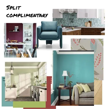 Split Complimentary Interior Design Mood Board by sermowens on Style Sourcebook