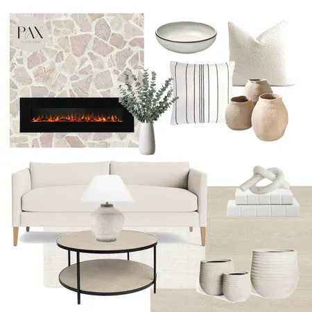 Organic & Textured Living Interior Design Mood Board by PAX Interior Design on Style Sourcebook