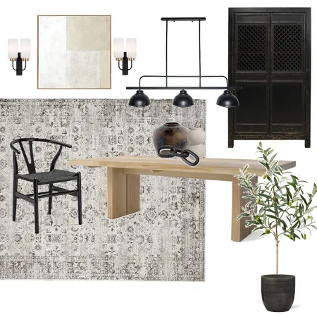 Modern Dining Room Interior Design Mood Board by Cemre on Style Sourcebook