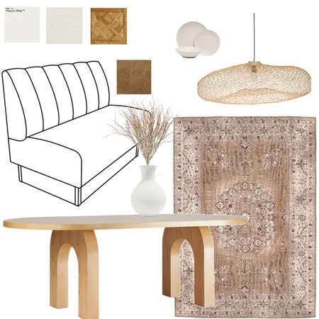 Dining room sample board Interior Design Mood Board by Foxtrot Interiors on Style Sourcebook