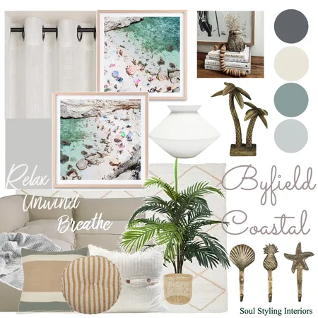 Byfield Coastal Interior Design Mood Board by KG on Style Sourcebook