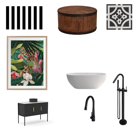 Tropical Moodboard bath Interior Design Mood Board by iheartrenovations on Style Sourcebook