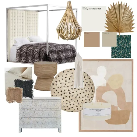 Boho bedroom 2 Interior Design Mood Board by NF on Style Sourcebook