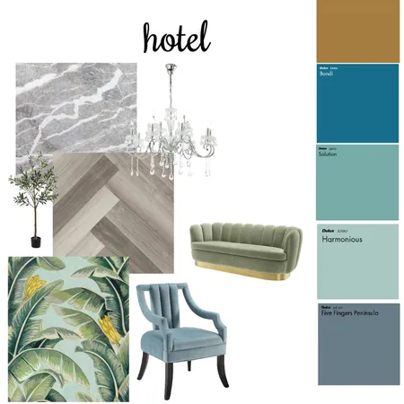hotel Interior Design Mood Board by havadekalo on Style Sourcebook