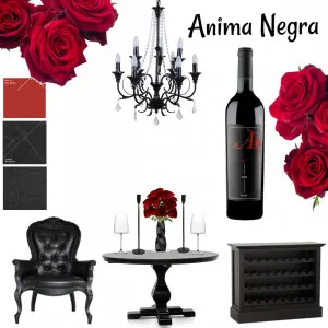 Anima Negra Interior Design Mood Board by Ingrid mel on Style Sourcebook