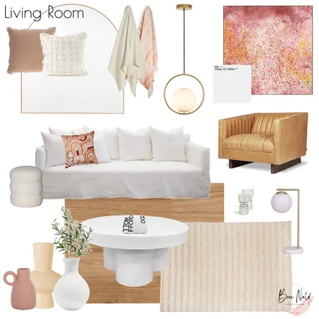 Contemporary Living Room Interior Design Mood Board by theunitsalex@gmail.com on Style Sourcebook