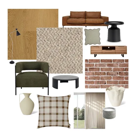 Modern Family Living Interior Design Mood Board by Flooring Xtra on Style Sourcebook