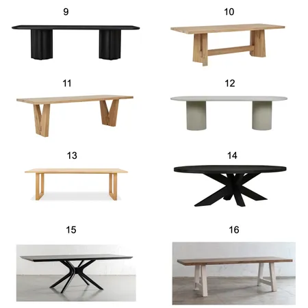 Dining table options 2 Interior Design Mood Board by Chantelborg1314 on Style Sourcebook