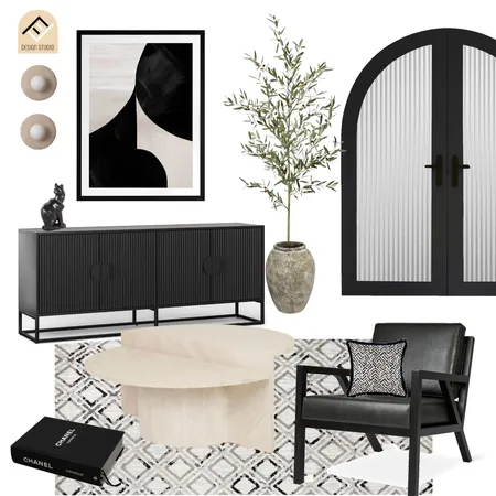 mono magic Interior Design Mood Board by Five Files Design Studio on Style Sourcebook