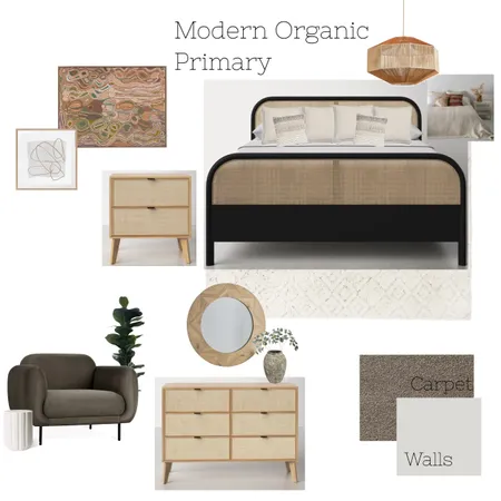 Modern Organic Primary Interior Design Mood Board by HannahC on Style Sourcebook
