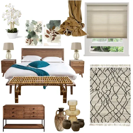 Guest bedroom Interior Design Mood Board by castironfrisbee on Style Sourcebook