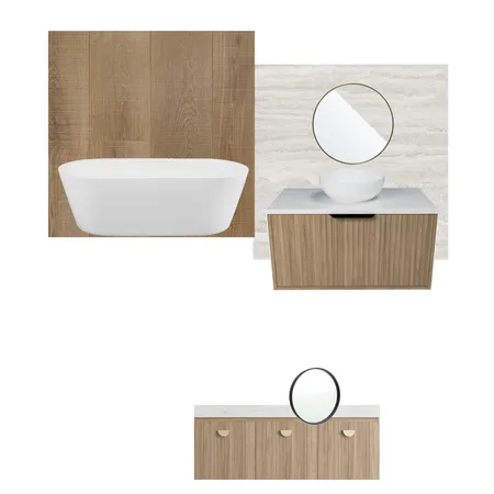 ванная дерево и камень Interior Design Mood Board by oskopach on Style Sourcebook