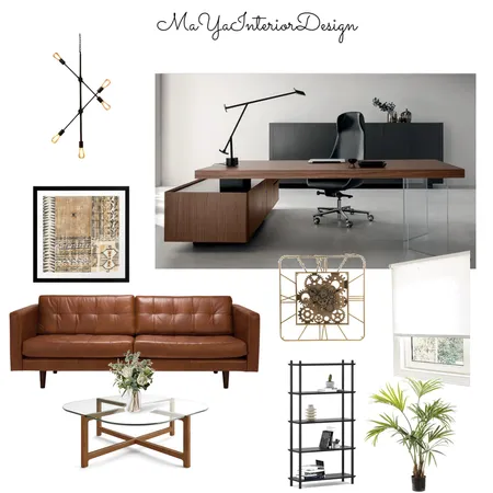 CEO's office Interior Design Mood Board by MaYaInteriorDesign on Style Sourcebook