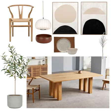 Dining Interior Design Mood Board by heyimdanielle on Style Sourcebook