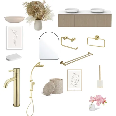 Guest Bathroom Interior Design Mood Board by Isabel Keyser on Style Sourcebook