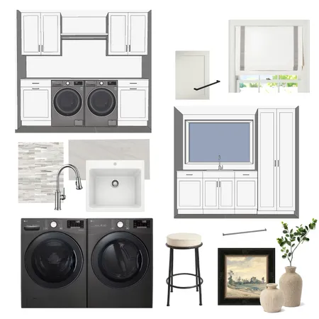Laundry Room Interior Design Mood Board by Nadia.K_04 on Style Sourcebook