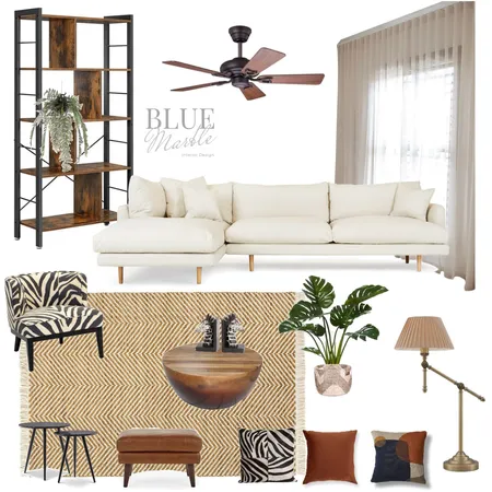 Afri style Living room Interior Design Mood Board by Blue Marble Interiors on Style Sourcebook