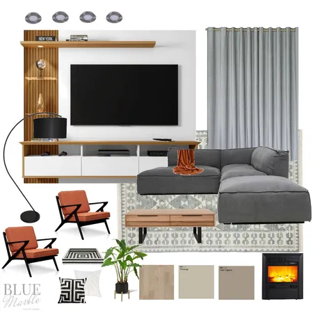 Modern Scandi Style Interior Design Mood Board by Blue Marble Interiors on Style Sourcebook