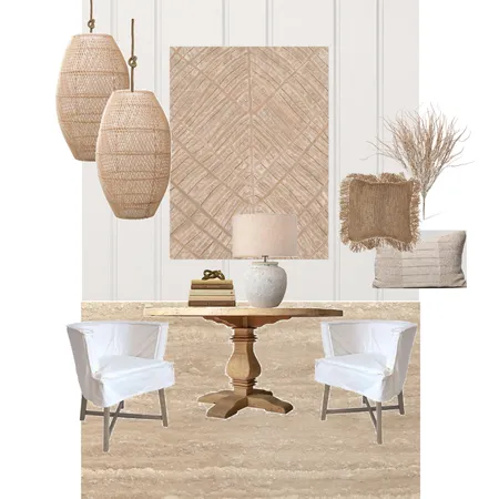Woven Interior Design Mood Board by St. Barts Interiors on Style Sourcebook