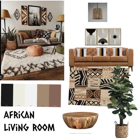 African style mood board Interior Design Mood Board by Alake on Style Sourcebook