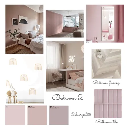 Dusty pink bedroom Interior Design Mood Board by Prarthana on Style Sourcebook