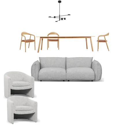 Dining / lounge room Interior Design Mood Board by leah333 on Style Sourcebook