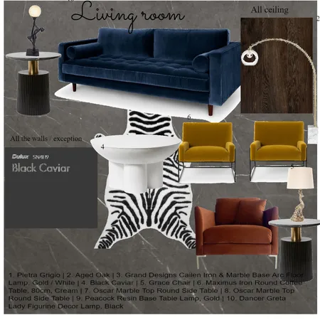 Living room Interior Design Mood Board by kygadielle@hotmail.com on Style Sourcebook