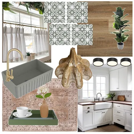 Cottage Modern Kitchen Interior Design Mood Board by chelseadawson on Style Sourcebook