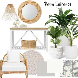 Palm Entrance Interior Design Mood Board by Debz West Interiors on Style Sourcebook