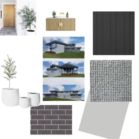 Oblique cladding- exterior Interior Design Mood Board by Foxhome on Style Sourcebook