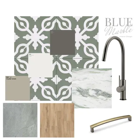Kitchen Sample board Interior Design Mood Board by Blue Marble Interiors on Style Sourcebook