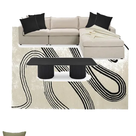 LR Cream/Black Interior Design Mood Board by InspiredByB on Style Sourcebook