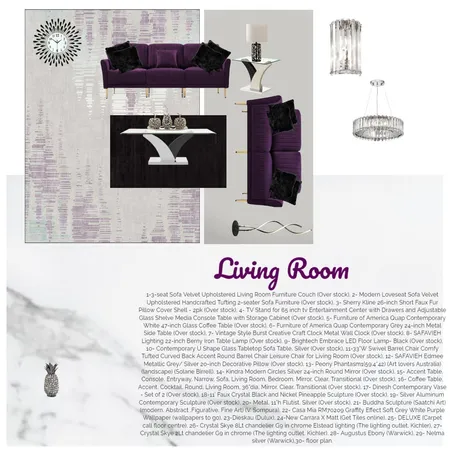 Living room Interior Design Mood Board by may el sherif on Style Sourcebook