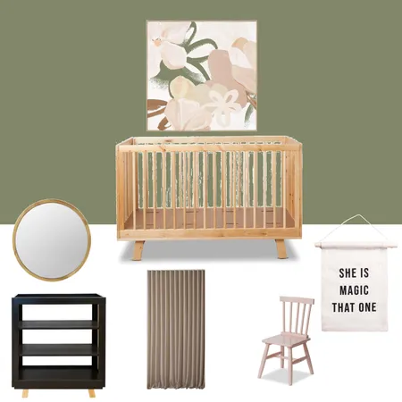Baby Girl Bedroom Interior Design Mood Board by BTStork on Style Sourcebook