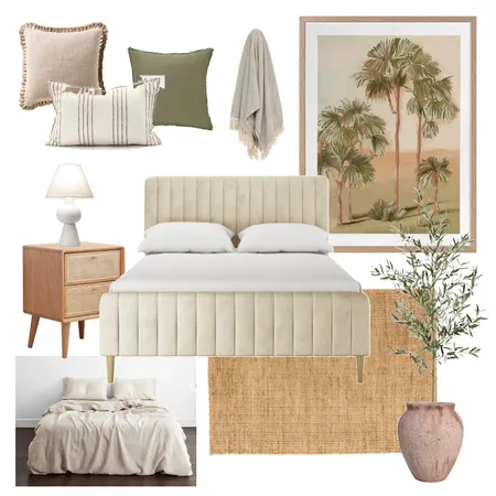 Bedroom 2 Interior Design Mood Board by BecCarman on Style Sourcebook