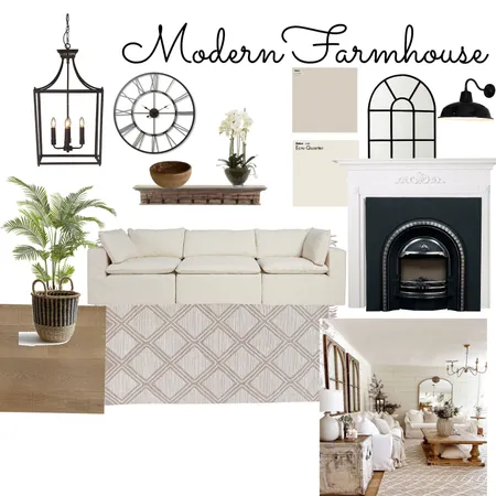 Modern Farmhouse Interior Design Mood Board by Belindap on Style Sourcebook
