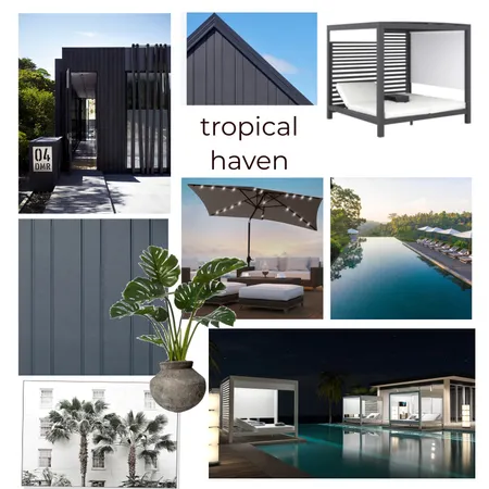 Tropical haven Interior Design Mood Board by Gybe Interiors on Style Sourcebook