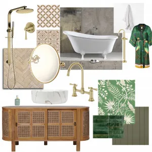 Bathroom Interior Design Mood Board by Shaebell on Style Sourcebook