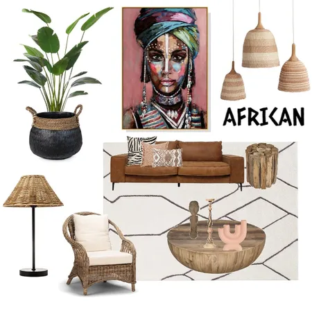 African living room Interior Design Mood Board by J.wilckens on Style Sourcebook