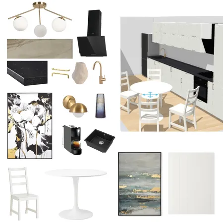 Bucatarie V3 Cristina Interior Design Mood Board by Designful.ro on Style Sourcebook